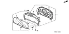 Genuine Honda Assembly Speed & Tachometer Fuel Temperature (ns) 78120. Fixed Price $151.47.