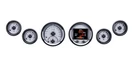 Dakota Digital 6-PIECE Round Silver Analog Universal Gauge Kit HDX-2060-S. Fixed Price $1543.75.
