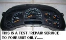Chevrolet Trailblazer Speedometer Gauge Instrument Cluster Repair Service. Fixed Price $74.43.