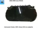 8380048150 2004 2005 2006 Lexus RX330 Speedometer Instrument Cluster Xenon. Fixed Price $129.00.