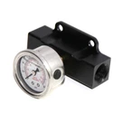 Black Modified Fuel Rail AN8 W/gauge Fit Honda Acura K-series K24 K20A2 K20Z. Fixed Price $30.31.