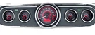 1965-1966 Ford Mustang Analog Gauges Carbon Fiber Dakota Digital VHX-65F-MUS-C-R. Fixed Price $878.75.