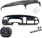 Dash & Bezel Cover Compatible With 1998-2002 Dodge Ram 1500 2500 3500. Fixed Price $172.48.