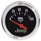 Autometer 880240 Gauge Oil Press 1/16" 100PSI Elec For Jeep. Fixed Price $129.90.