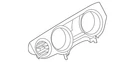 Genuine Ford Cluster Bezel BR3Z-63044D70-AA. Fixed Price $97.78.