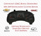 Chevrolet Trailblazer Instrument Premium Cluster Repair Service. Fixed Price $99.98.