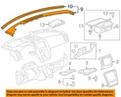 Gm Oem 13-17 Acadia Limited Instrument Panel Components-upper 23207003. Fixed Price $143.89.