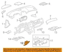 Gm Oem 09-16 Malibu Limited Instrument Panel Components-bin 23465052. Fixed Price $126.67.