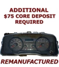 Reman 2006 Ford Crown Victoria Speedometer Instrument Cluster Exchange. Fixed Price $299.00.