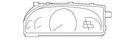 Genuine Mercedes-benz Instrument Cluster 221-440-03-11. Fixed Price $1902.62.