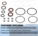 Trim Cylinder Rebuild Kit For Volvo Penta Sx Dps-m 3857471 3857470 Viton Seals. Fixed Price $78.50.