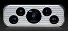 Dakota Digital 37-38 Chevy Gauge Kit With Teal/blue Display VFD3-37C-Z. Fixed Price $774.25.