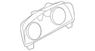 Genuine Ford Cluster Bezel 8E5Z-54044D70-AB. Fixed Price $12.20.