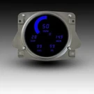 1966-1977 Bronco Direct Replacement Gauge Cluster, Blue Leds, DP1020B. Fixed Price $389.40.