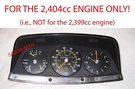 76-78.5 Mercedes 240D W123 100MPH Diesel Instrument Cluster With Clock. Fixed Price $197.77.
