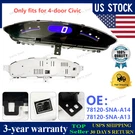 Speedometer Upper Dash Display Gauge Instrument Cluster For 2006-11 Honda Civic. Fixed Price $80.99.