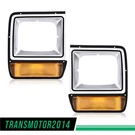 Fit For Dodge Pickup Truck Headlight Headlamp Bezel Pair W/ Corner Parking. Fixed Price $34.20.