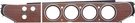 New 1970-71 Mopar E-body Rally Dash Woodgrain Bezel 3 Switch. Fixed Price $208.99.