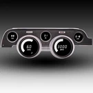 1967-1968 Ford Mustang Digital Dash Panel Cluster Gauges White Leds. Fixed Price $444.48.
