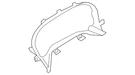 Genuine Bmw Cluster Trim 51-45-9-484-692. Fixed Price $125.03.