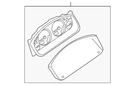 Genuine Nissan Instrument Cluster 24810-9BV2A. Fixed Price $784.97.