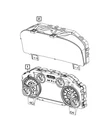 Genuine Mopar Instrument Cluster Mask And Lens 68205929AA. Fixed Price $54.29.