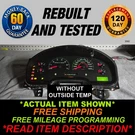 2007-2008 Ford F-150 Xlt Gauge Cluster. Fixed Price $178.95.