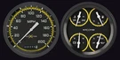 1947-53 Chevy Gmc Truck Gauges Classic Instruments CT47AXY52, Autocross Yellow. Fixed Price $949.95.
