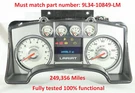 2009 Ford F-150 Lariat Instrument Cluster Speedometer 9L34-10849-LM 249K Miles. Fixed Price $224.99.