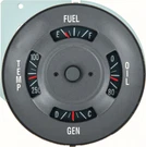 1968 Pontiac Firebird Dash Instrument Cluster Gauge 4 Fuel Temp Oil Gen. Fixed Price $387.69.