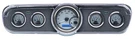 Dakota Digital 66 Ford Mustang Analog Gauges Kit Silver Blue VHX-65F-MUS-S-B. Fixed Price $945.25.