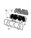Genuine Mopar Cluster Lens 5073269AB. Fixed Price $162.74.