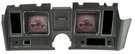Dakota Digital Chevy Camaro Analog Gauge Kit Carbon Fiber Red VHX-69C-CAM-C-R. Fixed Price $945.25.