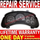 2002-2004 Oldsmobile Bravada Dash Speedometer Gauge Cluster *repair Service*. Fixed Price $119.99.