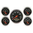 Autometer 1421-M Designer Black Street Rod Kit. Fixed Price $580.68.