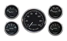 New Vintage 40514-01 Gauge Kit Usa 1940 Black Face Analog Electronic Set Of. Fixed Price $699.99.
