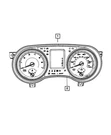 Genuine Mopar Instrument Cluster Mask 68149020AA. Fixed Price $75.94.