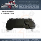Toyota Tundra Instrument Cluster Speedometer 2007 2013 Oem 83800-0CF10-A. Fixed Price $350.00.