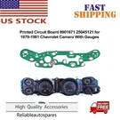8901671 Printed Circuit Board Dash Gauges For 1970-1981 Camaro With. Fixed Price $36.59.