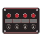Longacre 52-44865 Accessory Toggle Switch Panel With Pilot Lights Aluminum. Fixed Price $105.69.
