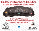 Buick Century & Regal Speedometer Instrument Gauge Cluster Lcd Display Repair. Fixed Price $57.99.