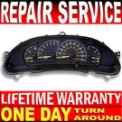 2000-05 Gmc Pontiac Sunfire Speedometer Instrument Gauge Cluster Repair Service*. Fixed Price $119.99.