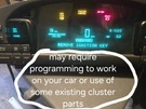 1997 Cadillac Deville Instrument Gauge Cluster Speedometer Display 81K 16202746. Fixed Price $264.95.