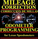 Lexus Speedometer Instrument Gauge Cluster Mileage Odometer Programming. Fixed Price $119.00.