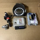 2014 Fiat 500 Abarth Speedometer Ecm Bcm Ignition Driver Door Lock Key Set Oem. Fixed Price $499.99.