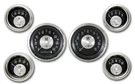 Classic Instruments American Tradition 6 Gauge Set,speed,tach,fuel,oil,temp,volt. Fixed Price $921.95.