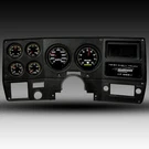 1973-1987 Chevy Truck Analog Gauge Cluster Replacement, Black Faceplate, W/gps. Fixed Price $930.95.