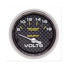 Autometer Marine 200756-40 2-1/16" Voltmeter, 8-18V, Carbon Fiber. Fixed Price $57.99.