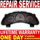 2000-2005 Chevy Impala Monte Carlo Instrument Gauge Cluster Full Repair Service*. Fixed Price $119.99.
