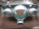 1957 Chevrolet B/a, 210 And 150 Bare Gauge Cluster Housing Used Oem. Fixed Price $30.00.